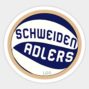 Schweiden Adlers Volleyball Sticker